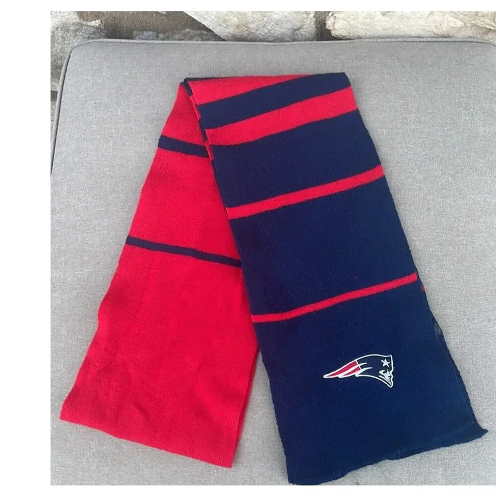 NFL New England Patriots Scarf red & blue